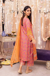 3 Pc Charizma Unstitched Luxury Embroidered Eid Collection ED23-05